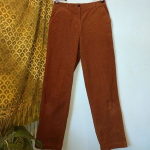 Bohemian Courderoy Mid Rise Pants